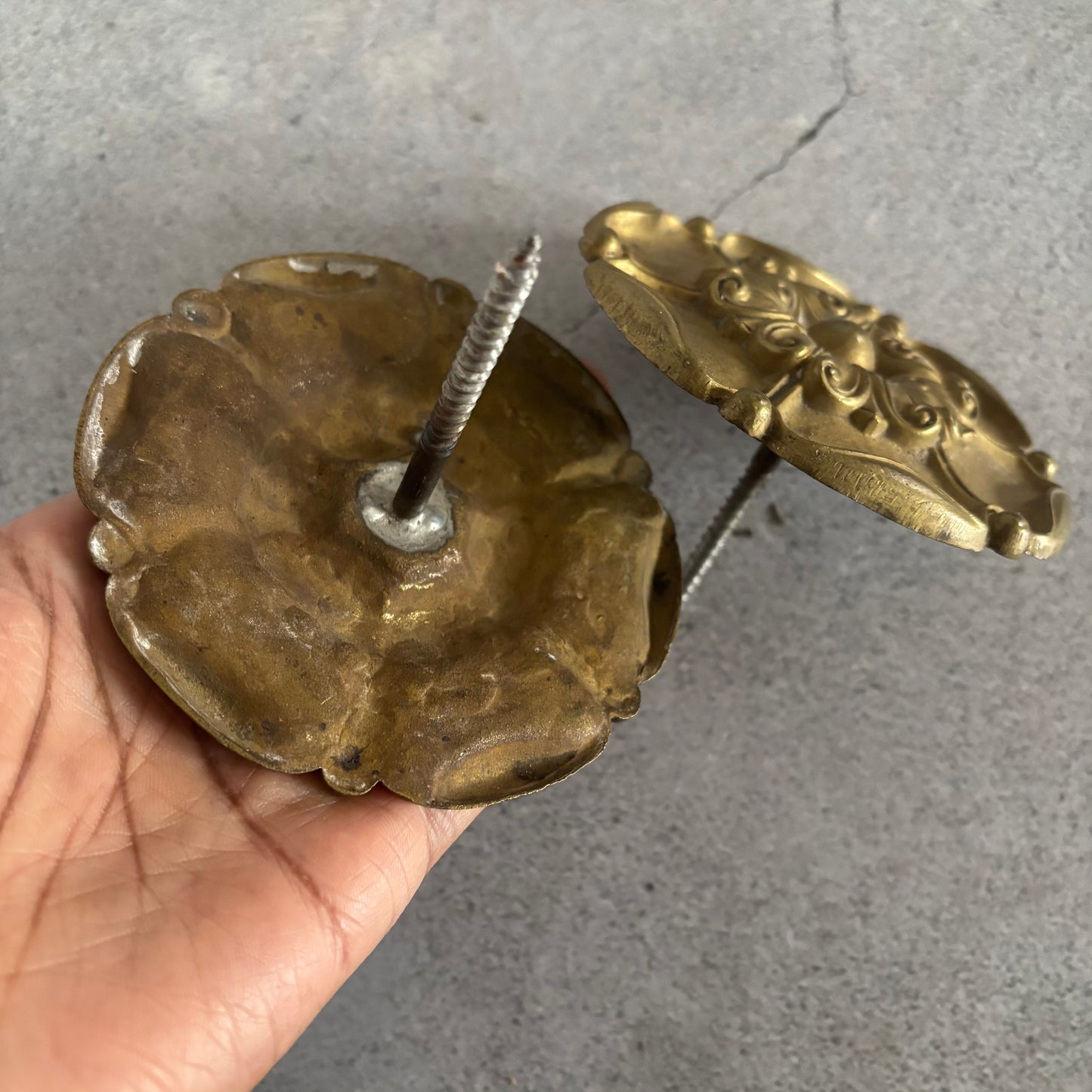 The Pimp Sal - Decorative Brass Salvage Rosettes