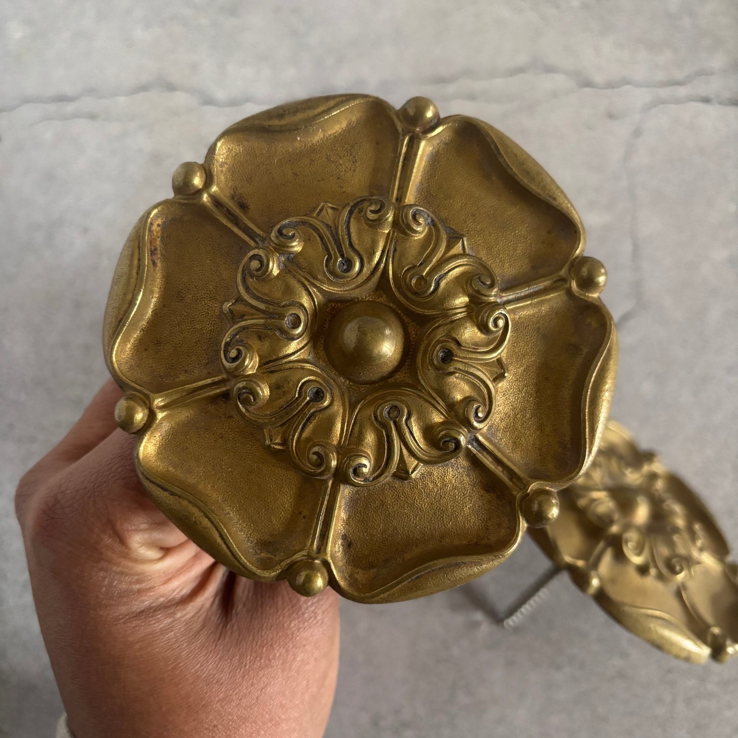 The Pimp Sal - Decorative Brass Salvage Rosettes