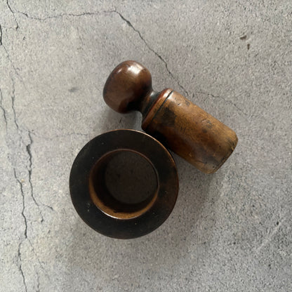 Antique English Treen Oak Packet Former | The Urban Vintage Affair