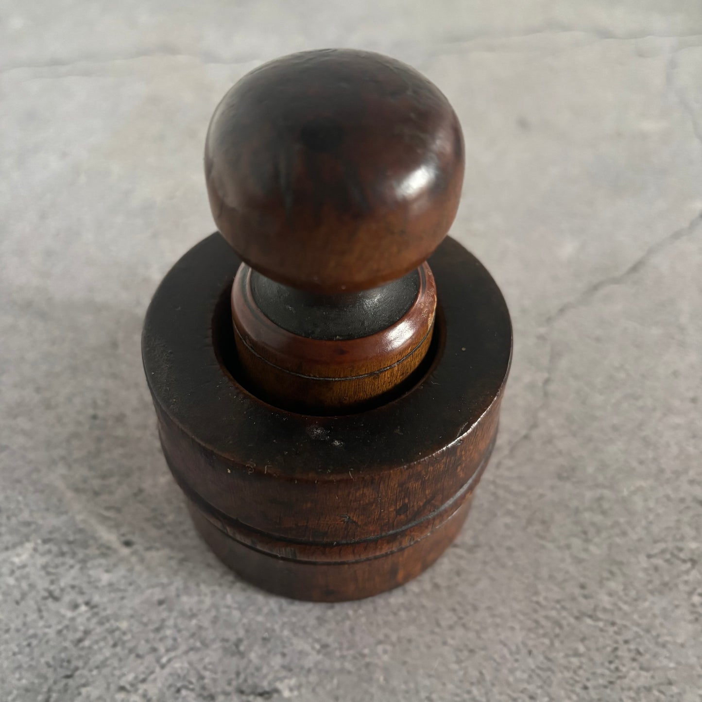 Antique English Treen Oak Packet Former | The Urban Vintage Affair