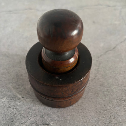 Antique English Treen Oak Packet Former | The Urban Vintage Affair