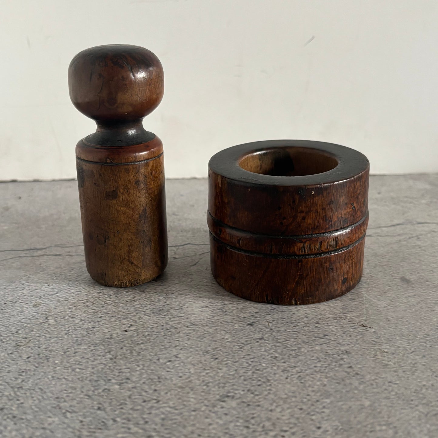 Antique English Treen Oak Packet Former | The Urban Vintage Affair