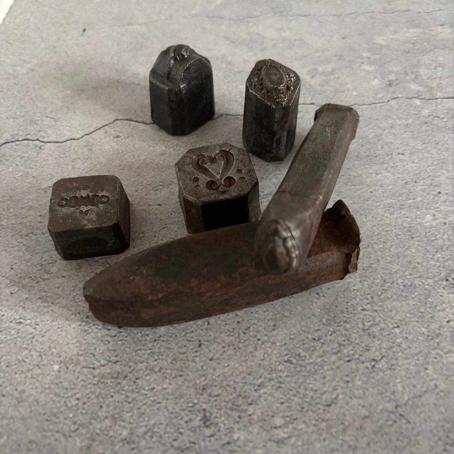 Antique Cast Moulds and Embossing Tools For Jewellery | The Urban Vintage Affair