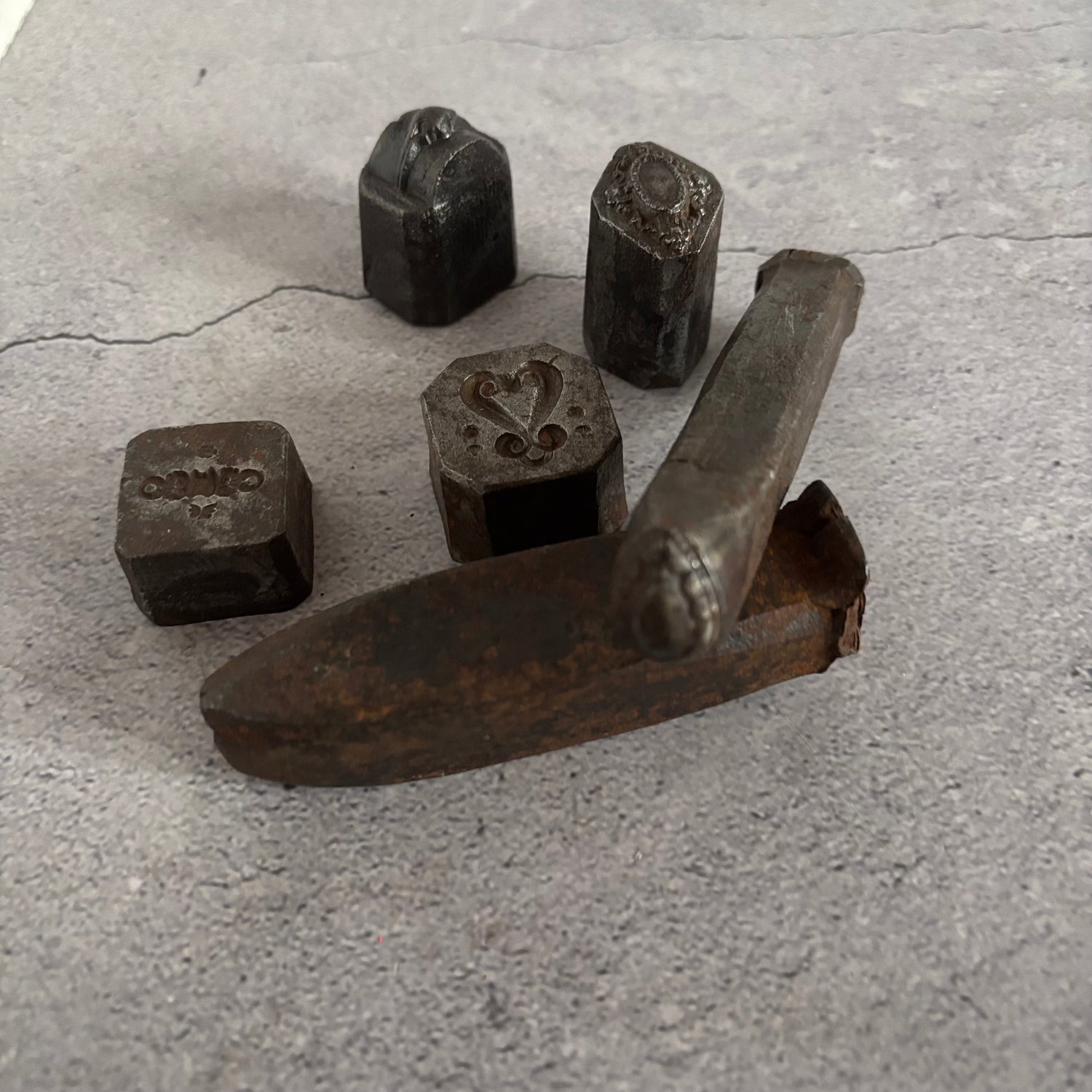 Antique Cast Moulds and Embossing Tools For Jewellery | The Urban Vintage Affair