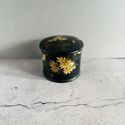 The Mixologist Meg - Antique Black Lacquer Paper Mache Box