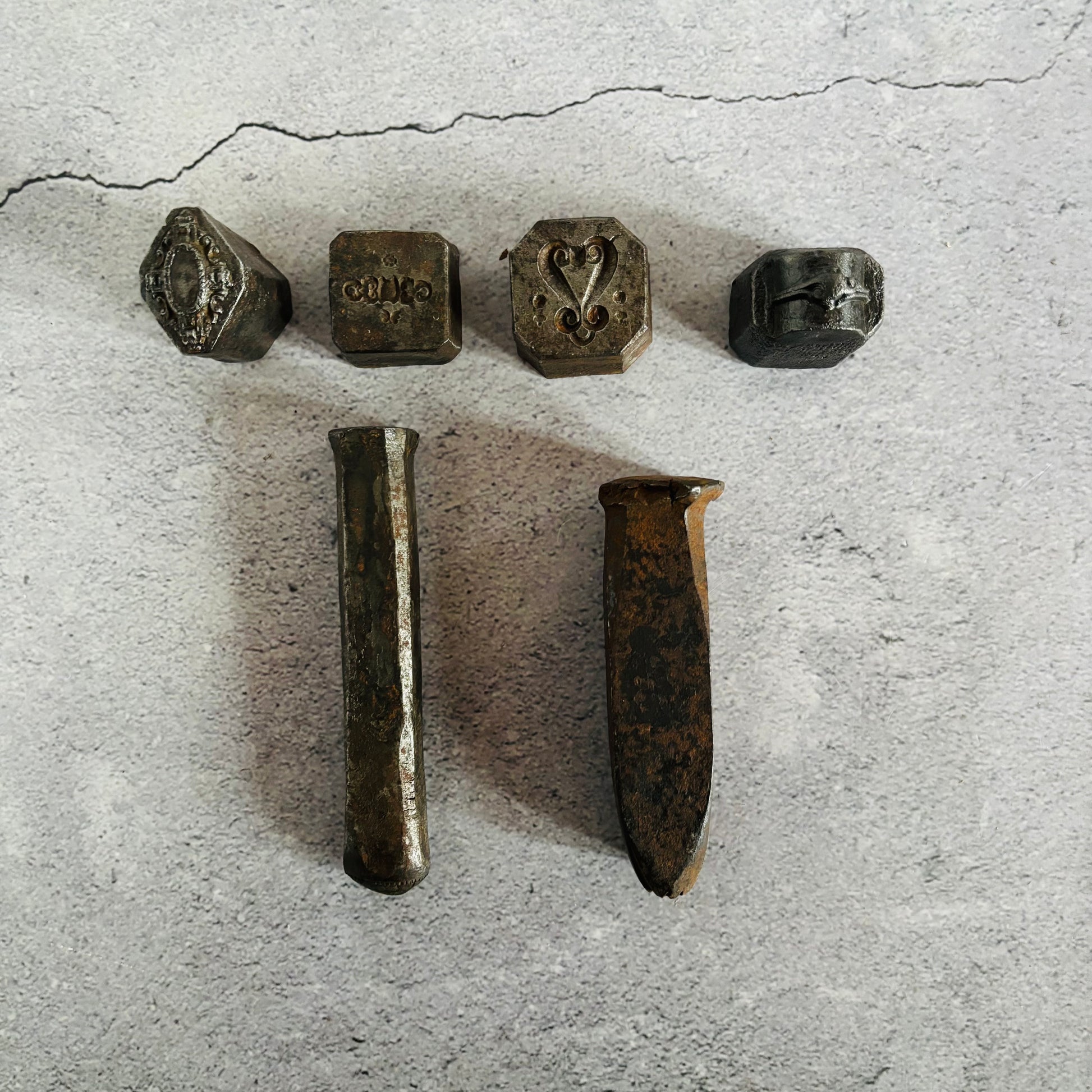 Antique Cast Moulds and Embossing Tools For Jewellery | The Urban Vintage Affair