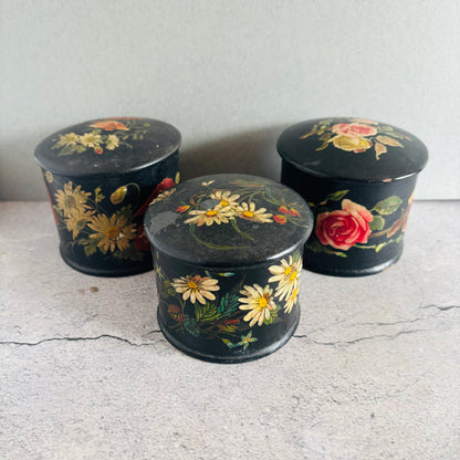 The Mixologist Meg - Antique Black Lacquer Paper Mache Box