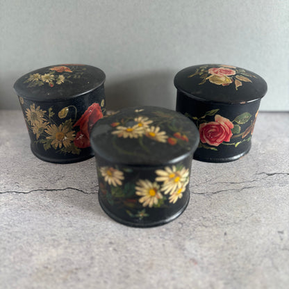 The Mixologist Meg - Antique Black Lacquer Paper Mache Box