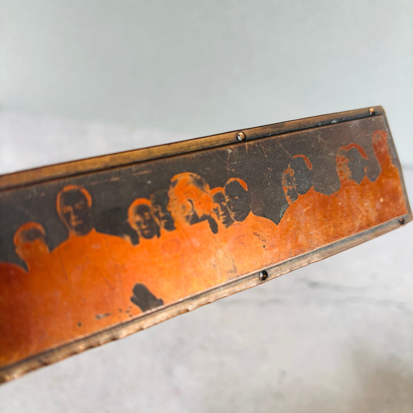 The Director Ben - Vintage Copper Printing Plate