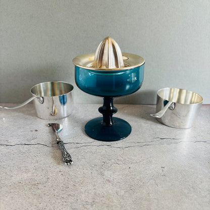 Antique Mappin & Webb Silver Warming Sauce Brandy Pan | Retro Barware