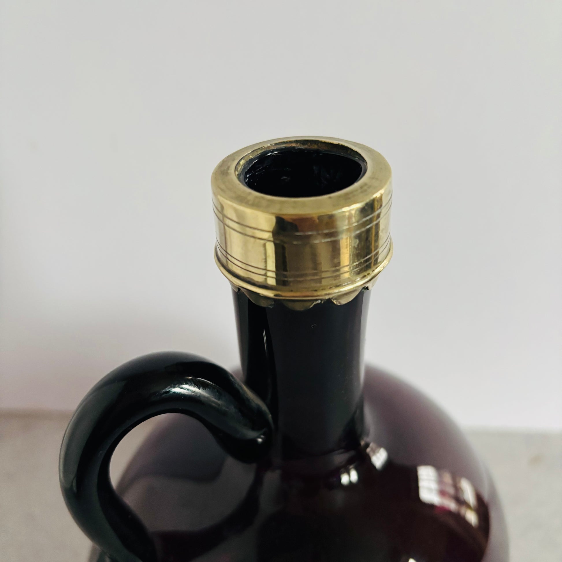 Antique Purple Wine Decanter Flagon | The Urban Vintage Affair