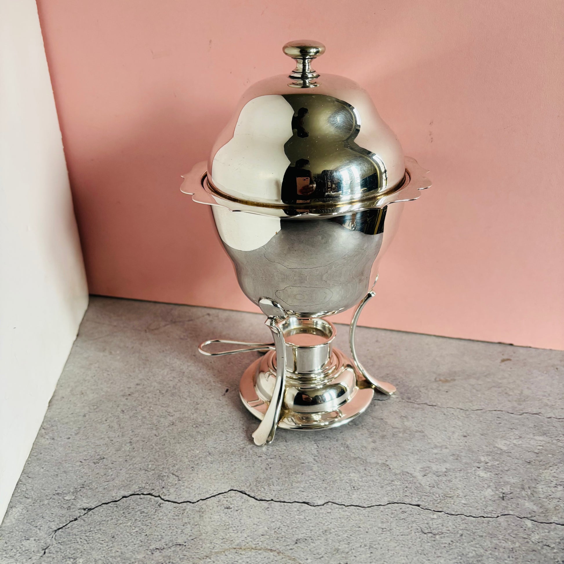 Antique Silver Egg Coddler | Walker & Hall | The Urban Vintage Affair