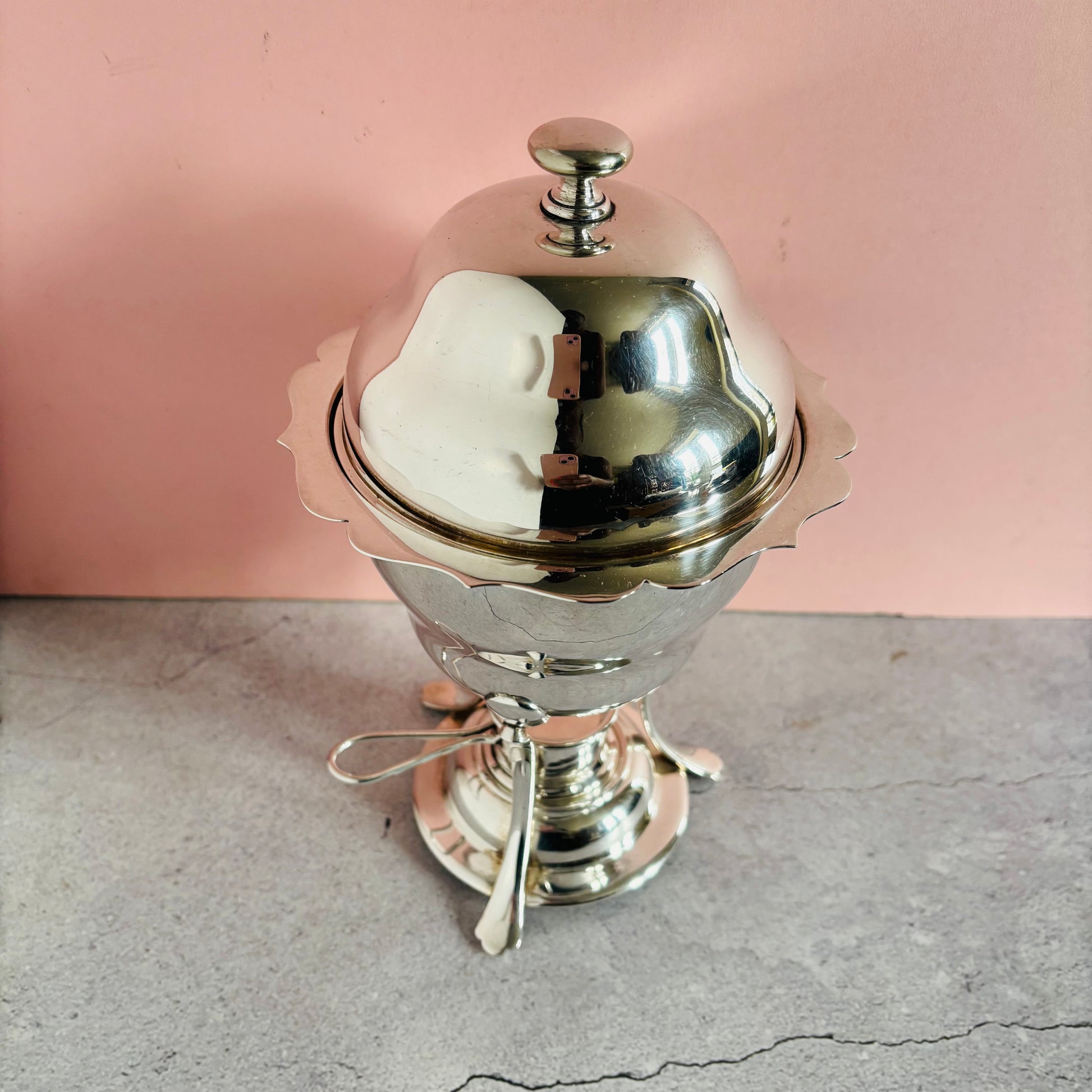 Antique Silver Egg Coddler | Walker & Hall | The Urban Vintage Affair