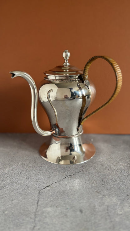 The Punk Bernie - Silver Plate Argyle Gravy Jug