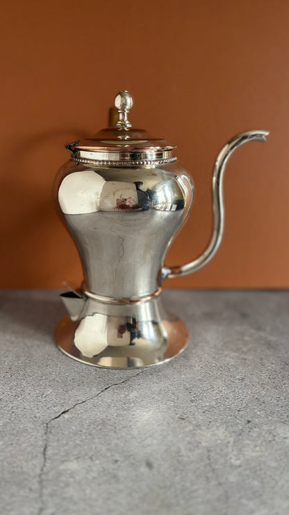 The Punk Bernie - Silver Plate Argyle Gravy Jug