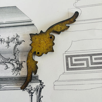 The Pimp Edith  - Antique Small Decorative Brass Plaques