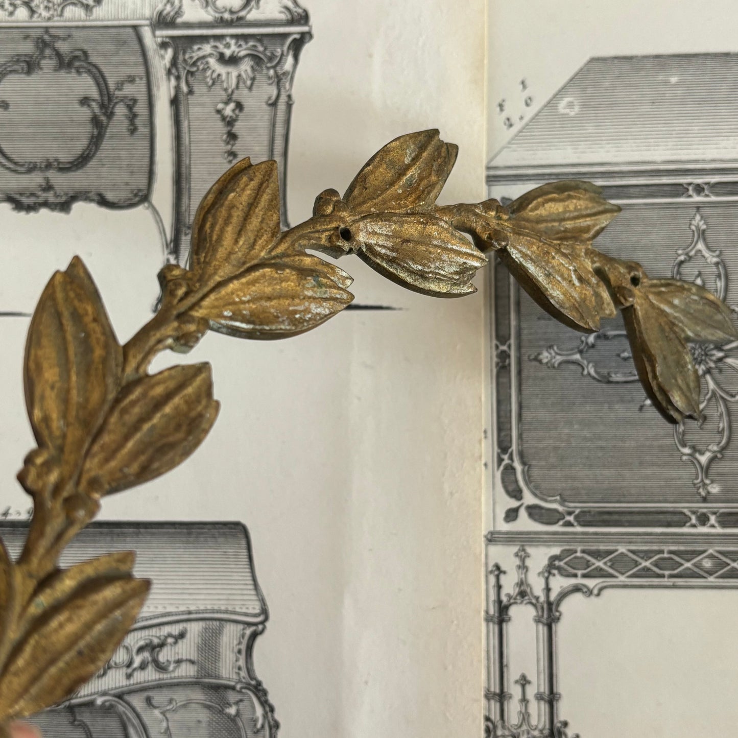 The Pimp Lola  - Antique Laurel Decorative Brass Plaque