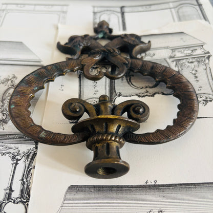 Antique Decorative Salvage Bronze Finial | The Urban Vintage Affair