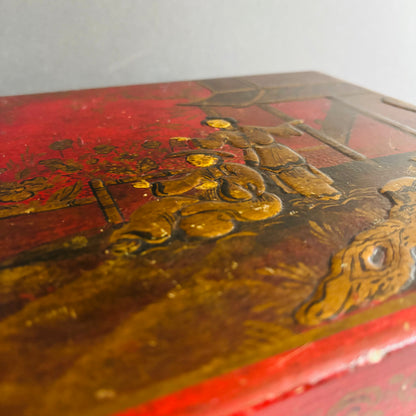 The Mixologist Devin - Large Vintage Japanese Lacquer Box