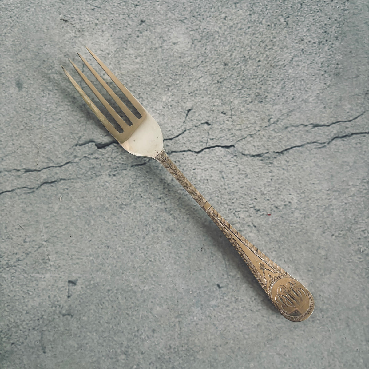 The Headhunter Runa -  Antique Knife Fork & Spoon Trio