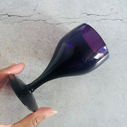 Stunning Antique Amethyst Wine Glasses | The Urban Vintage Affair