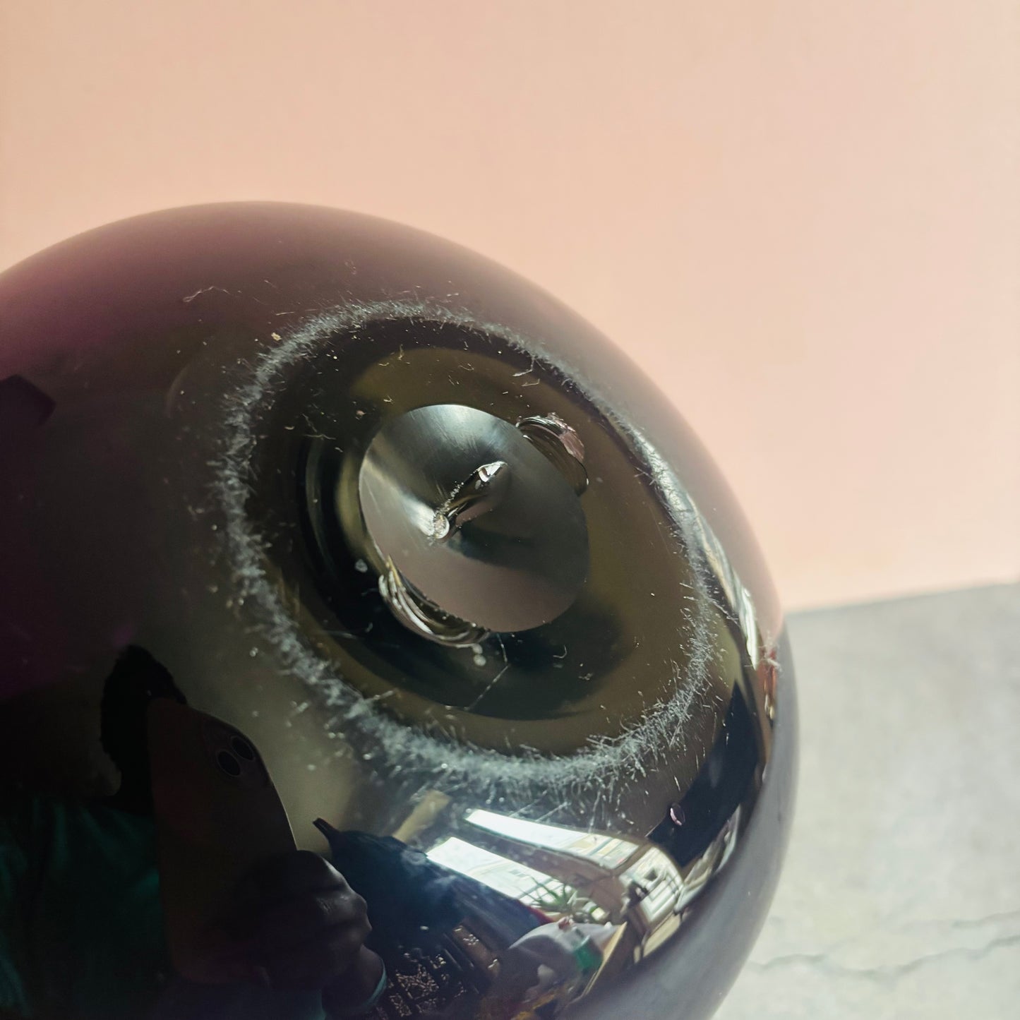 The Artist Christine - Antique Amethyst Glass Decanter