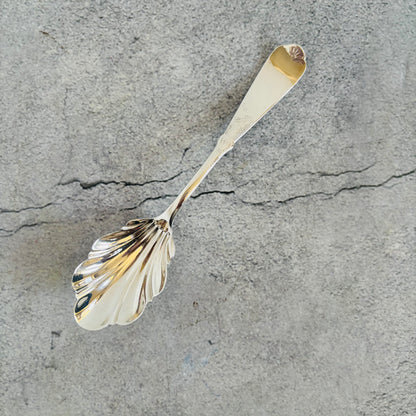 Antique Silver Plate Preserves Spoon | The Urban Vintage Affair