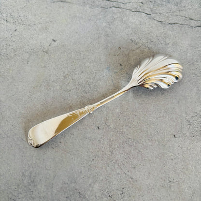 Antique Silver Plate Preserves Spoon | The Urban Vintage Affair