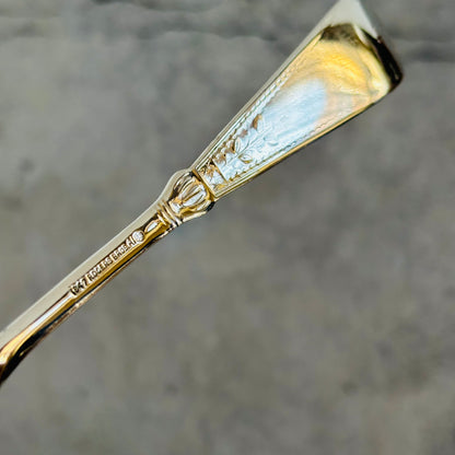 Antique Silver Plate Preserves Spoon | The Urban Vintage Affair