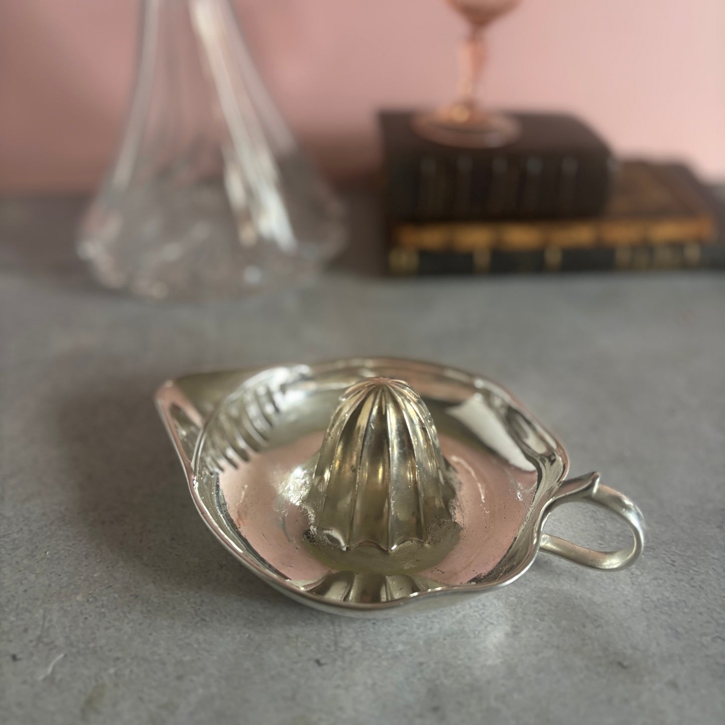 Rare Antique Silver Lemon Juicer Jug 
