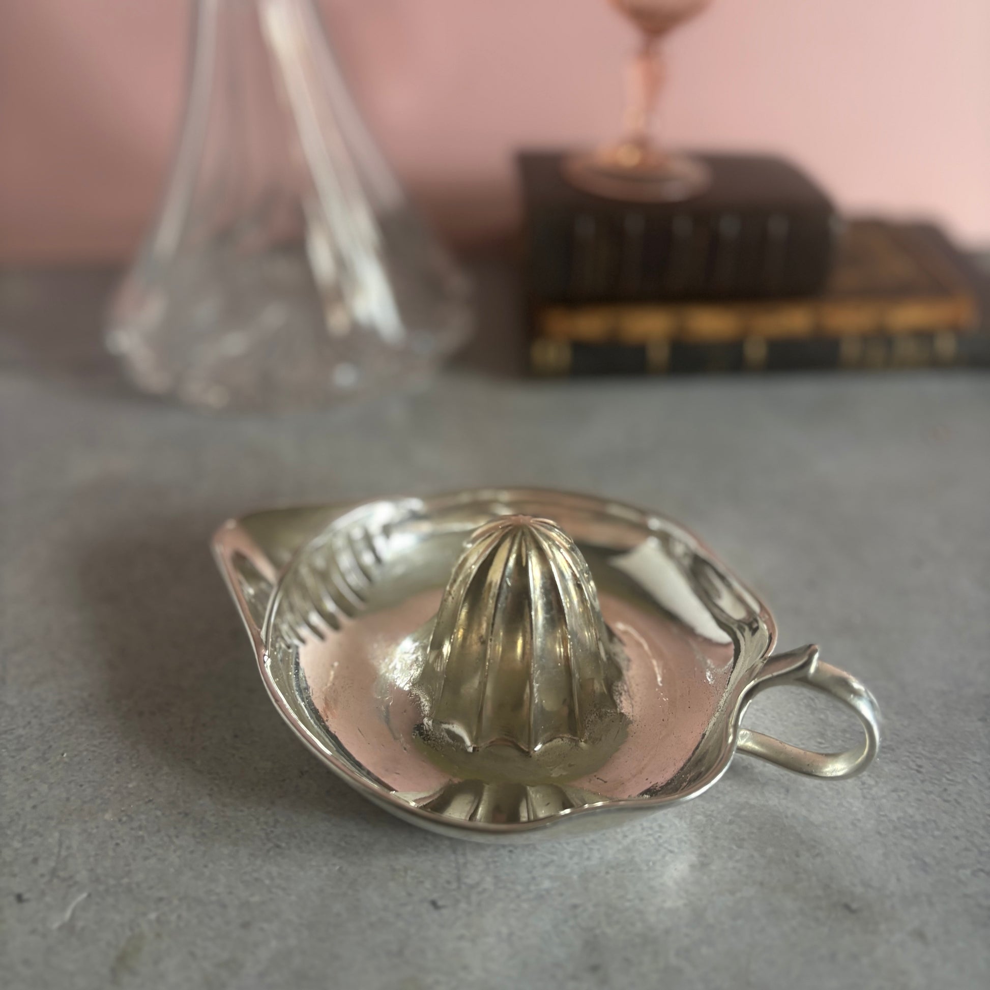 Rare Antique Silver Lemon Juicer Jug 