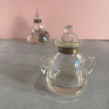 The Mixologist Liz - Antique Iridescent Glass Bubble Inkwell