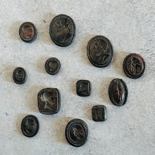 Georgian Grand Tour Intaglios Seals.