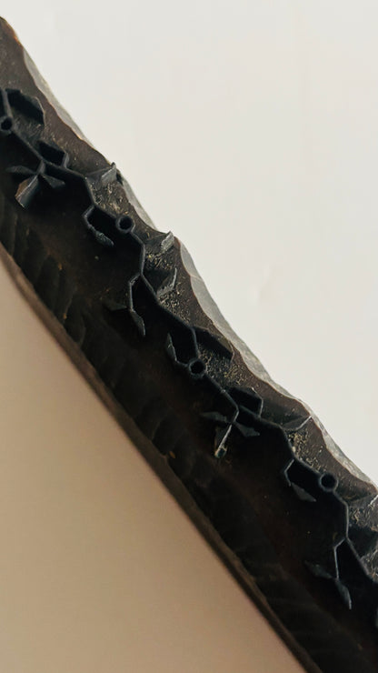 The Director Hanson - Georgian Copper Printing / Embossing  Block