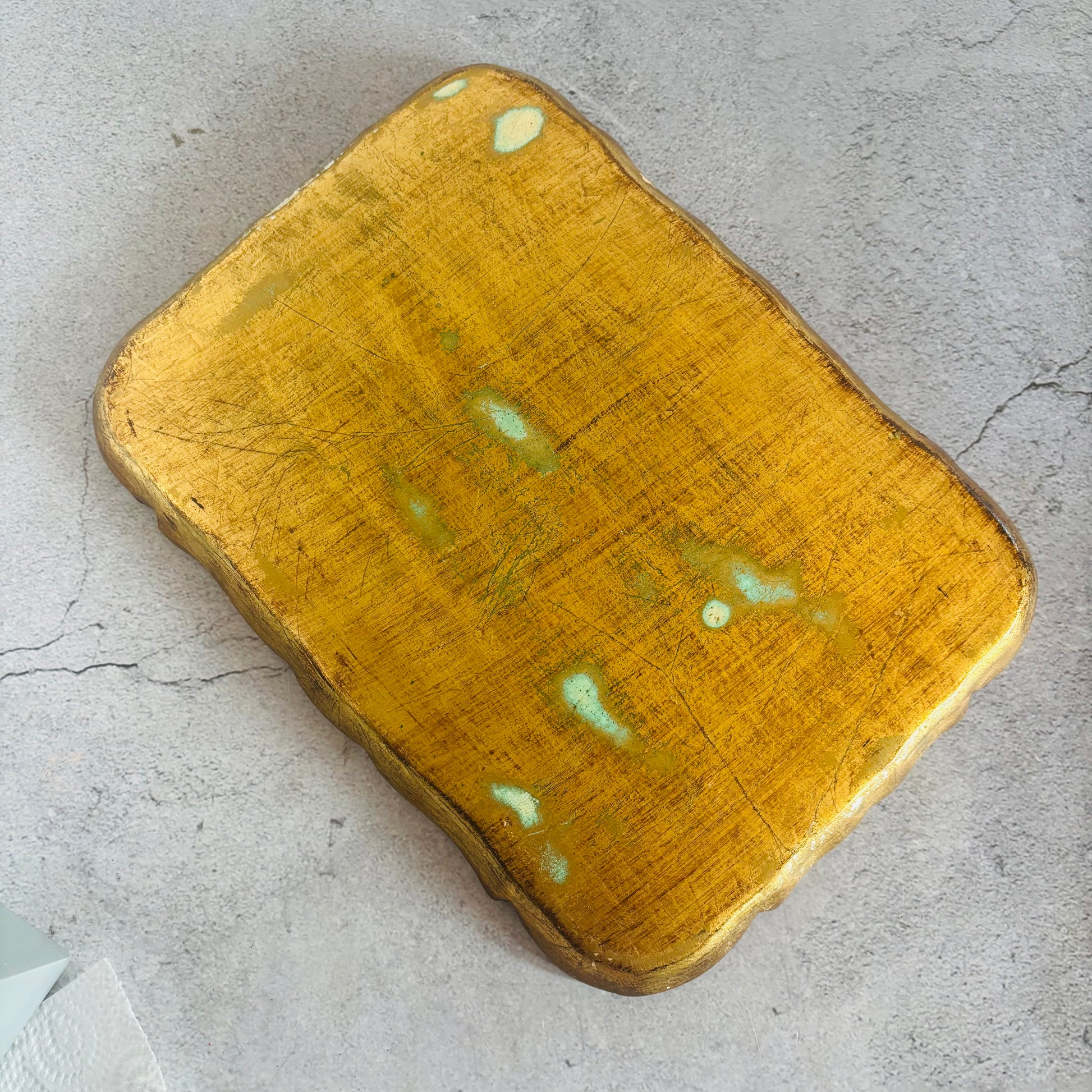 Antique Florentine Paper Mache Tray | The Urban Vintage Affair