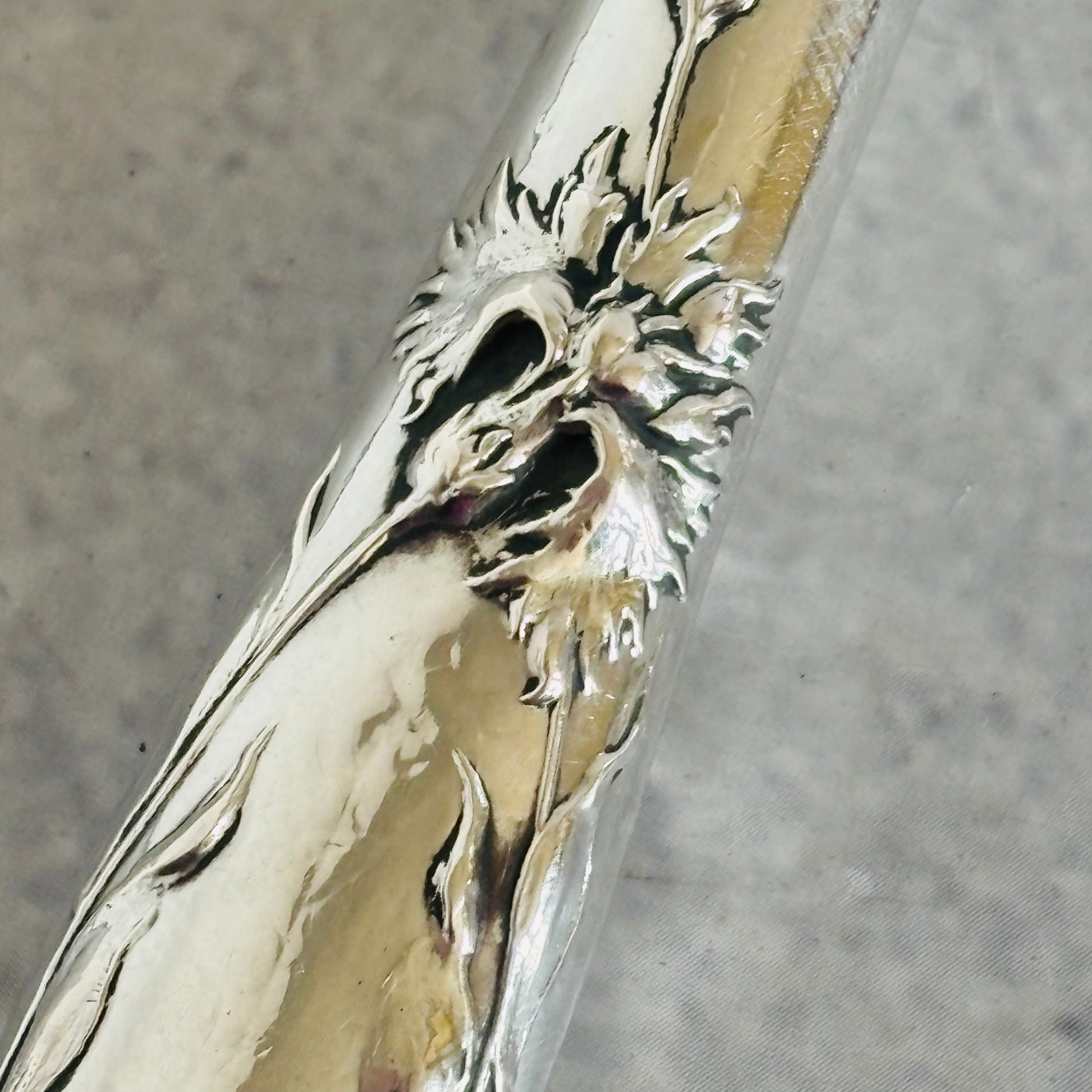 French Antique Silver Butter Knife | Art Nouveau | The Urban Vintage Affair