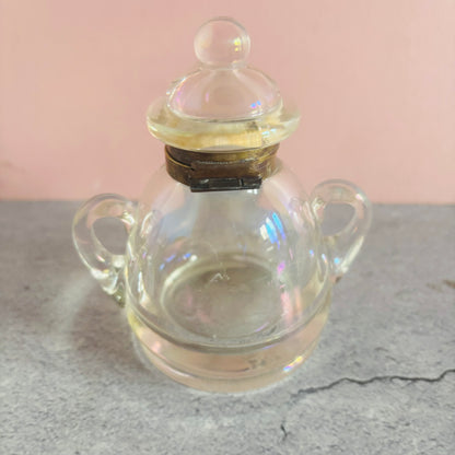 The Mixologist Liz - Antique Iridescent Glass Bubble Inkwell