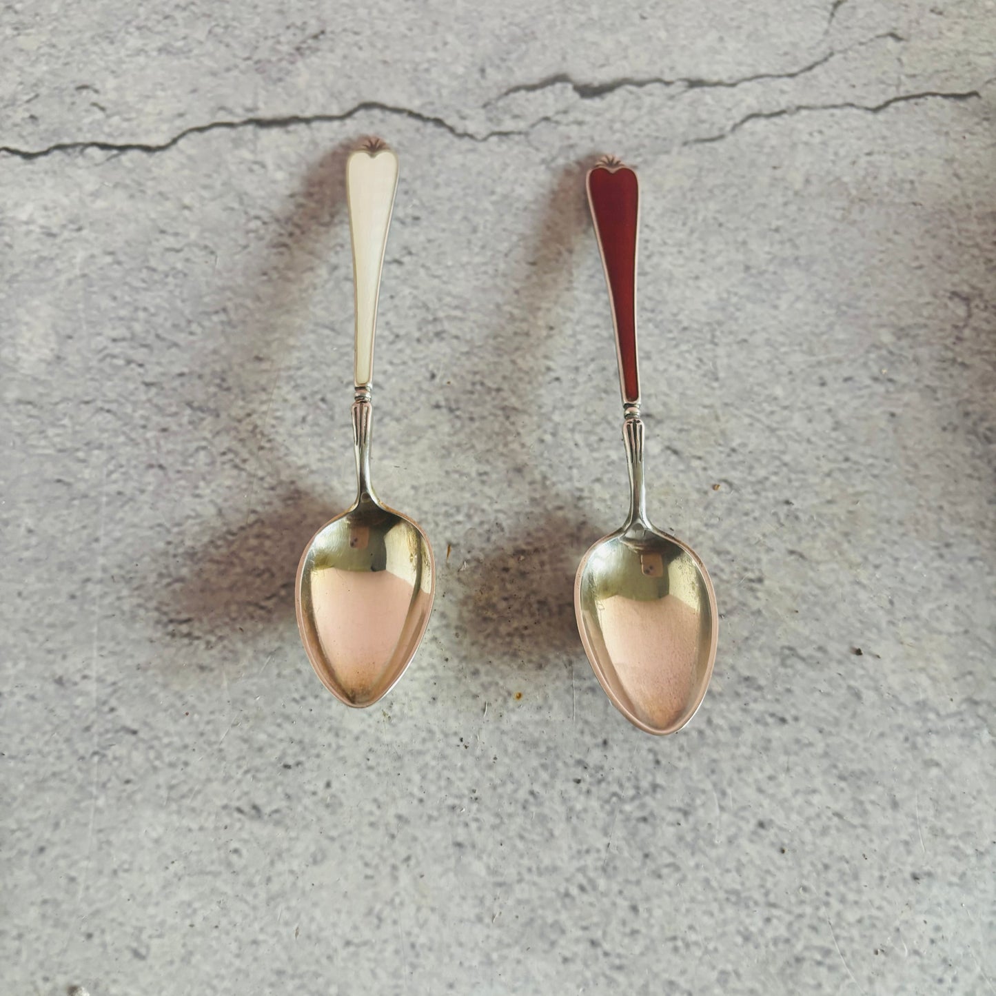 The Headhunter Martha - Sterling Silver Enamel Coffee Spoon