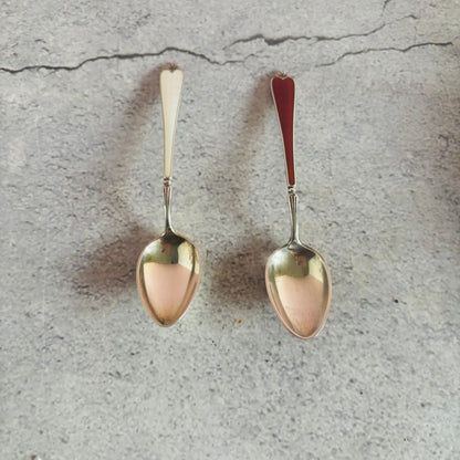 The Headhunter Martha - Sterling Silver Enamel Coffee Spoon