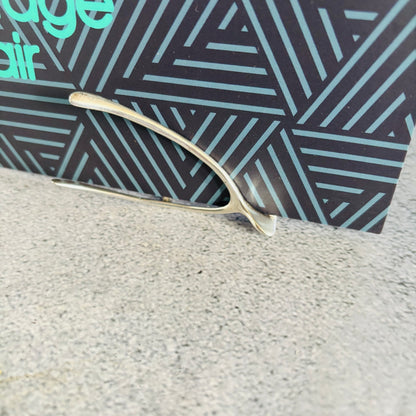 Antique Silver Menu Card Holder | Wishbone | Chester Hallmark
