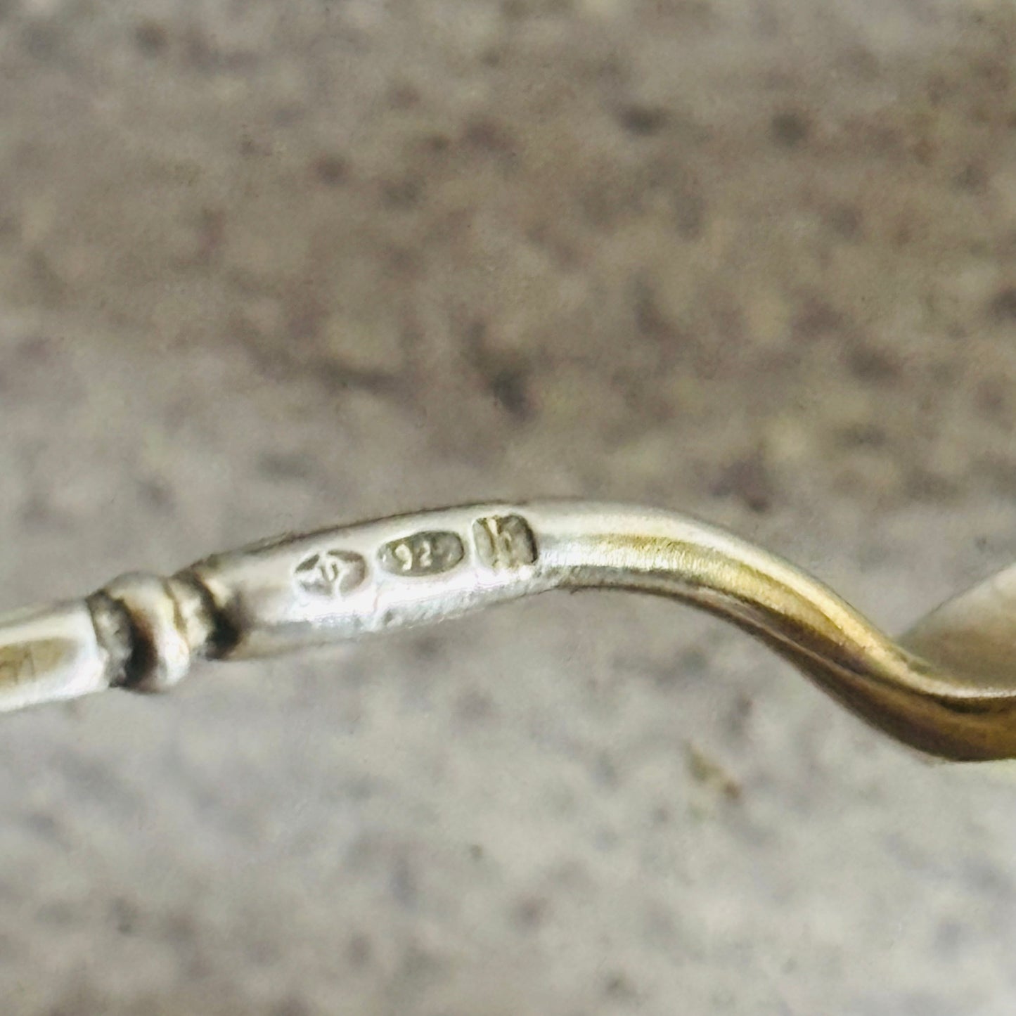 The Headhunter Martha - Sterling Silver Enamel Coffee Spoon