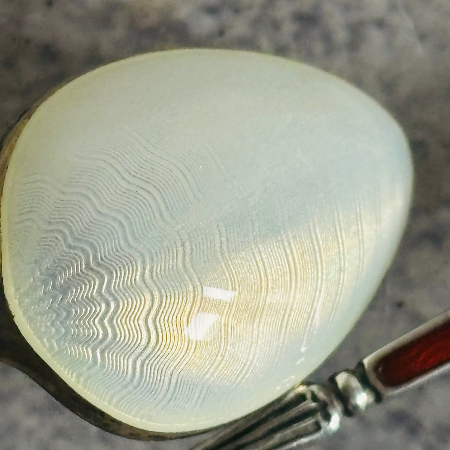 The Headhunter Martha - Sterling Silver Enamel Coffee Spoon