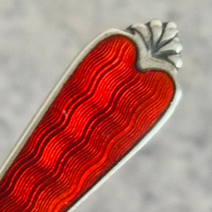 The Headhunter Martha - Sterling Silver Enamel Coffee Spoon