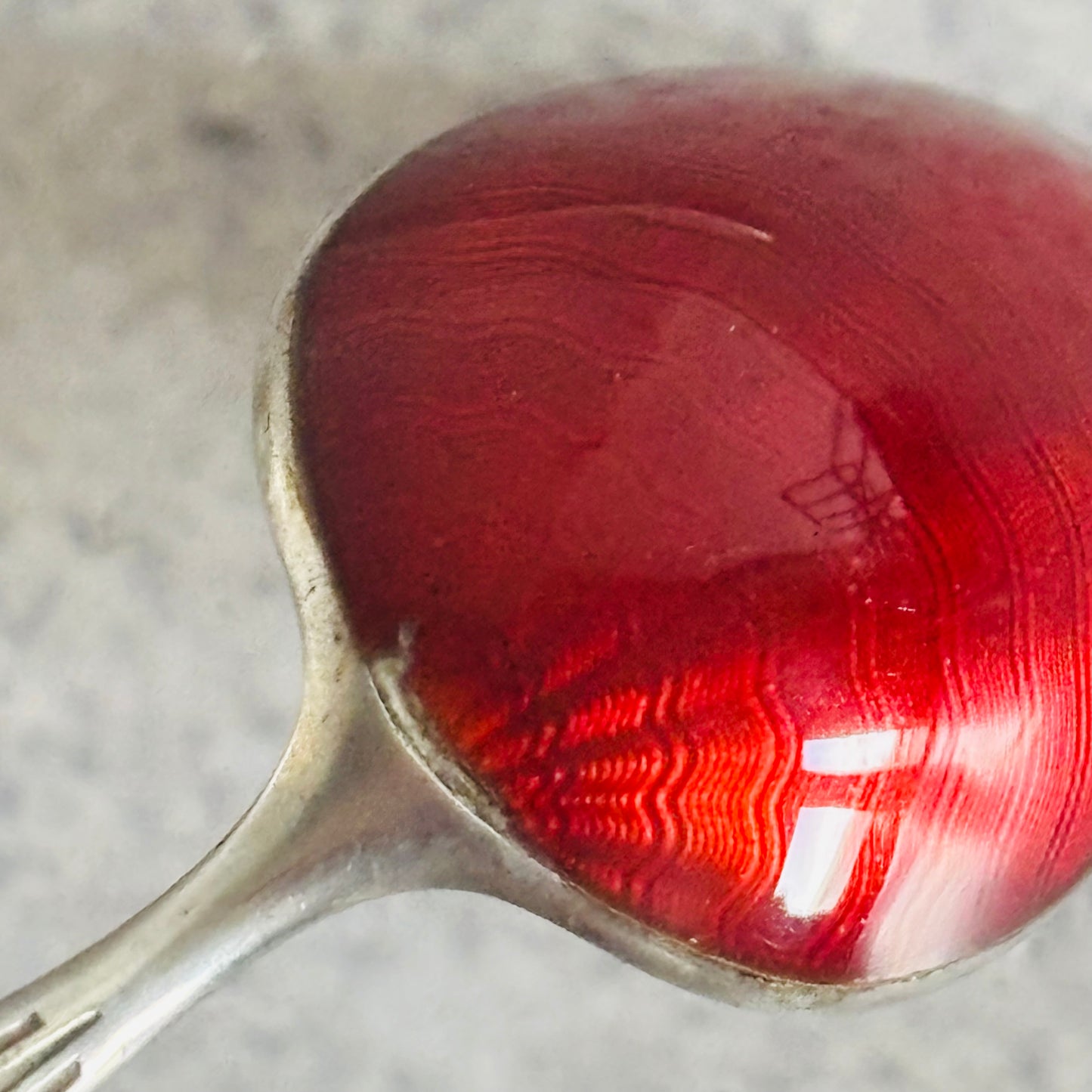 The Headhunter Martha - Sterling Silver Enamel Coffee Spoon