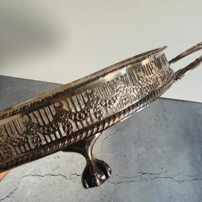 The Director Melanie- Vintage Silver Plate Tray