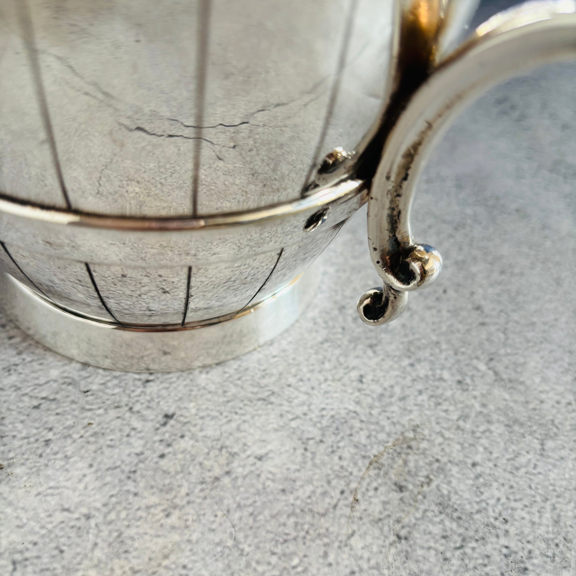 Large Antique Pitcher Jug | Flower Vase | The Urban Vintage Affair