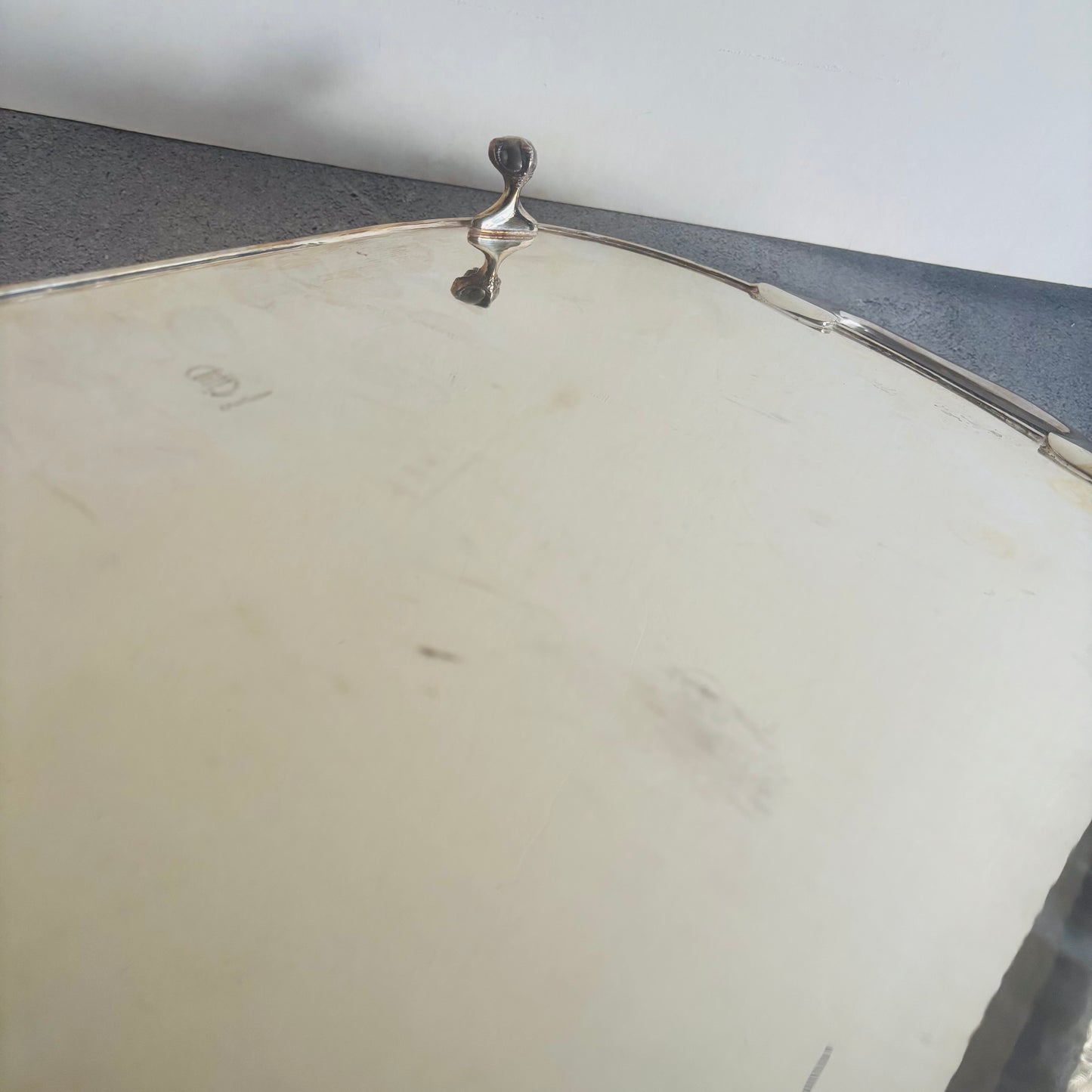 The Director Melanie- Vintage Silver Plate Tray