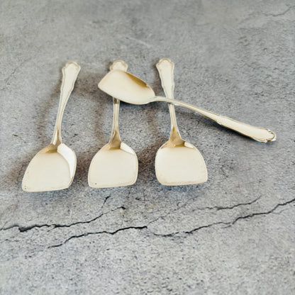 Silver Ice Cream Spoons Italian silver 800 | The Urban Vintage Affair