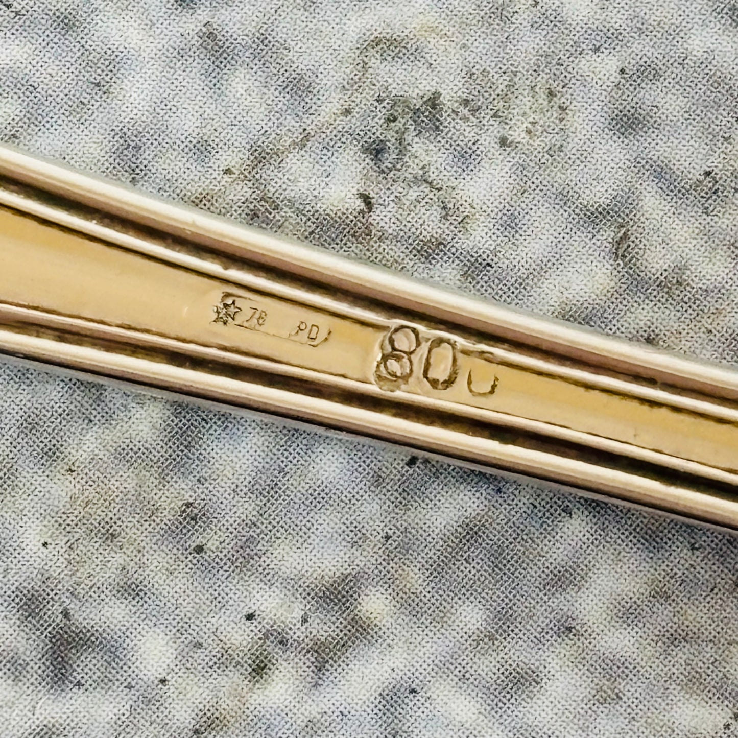 Silver Ice Cream Spoons Italian silver 800 | The Urban Vintage Affair