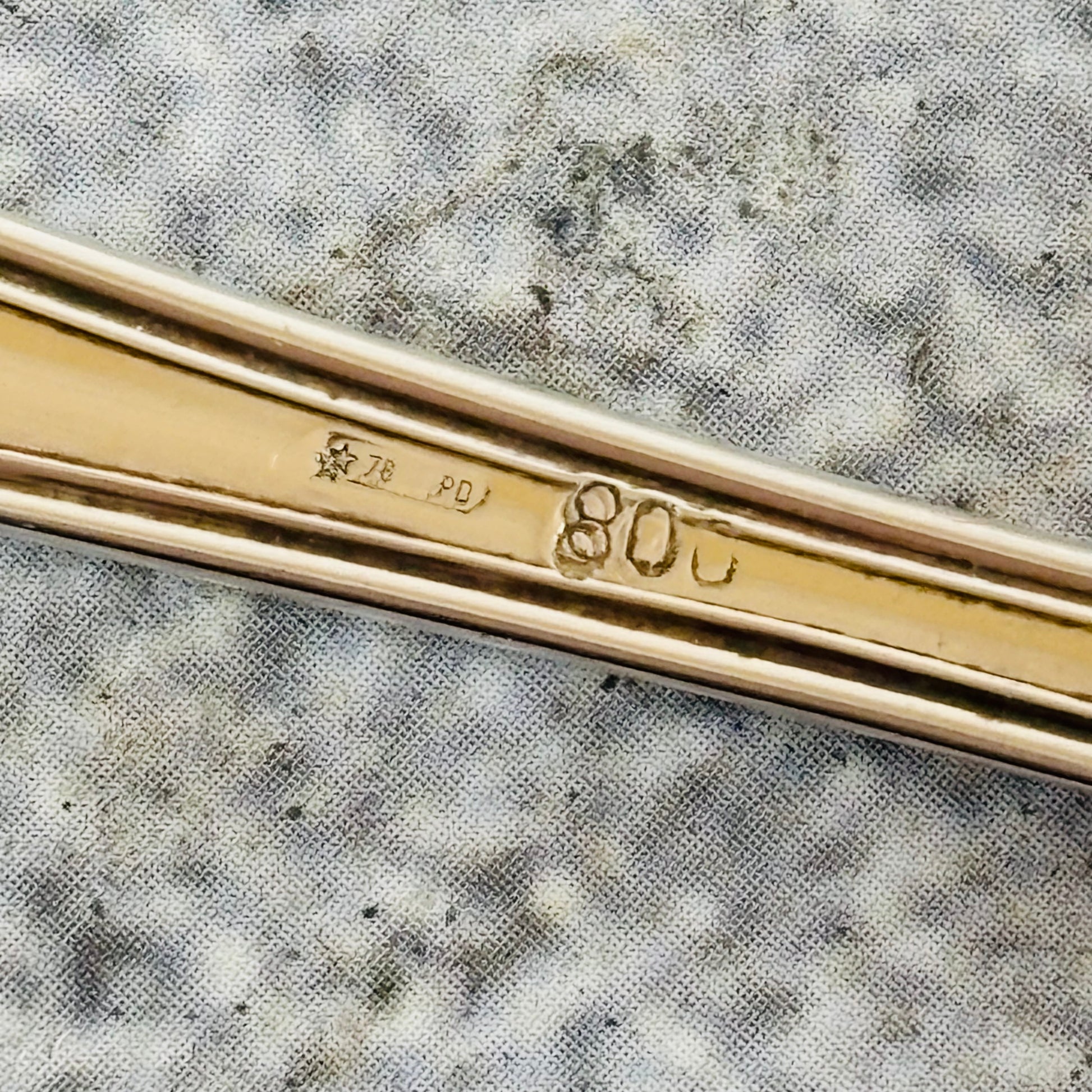 Silver Ice Cream Spoons Italian silver 800 | The Urban Vintage Affair